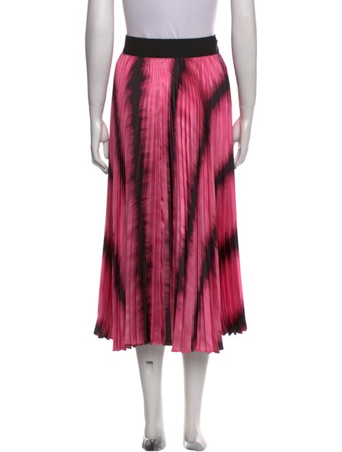 Alice + Olivia Striped Midi Length Skirt