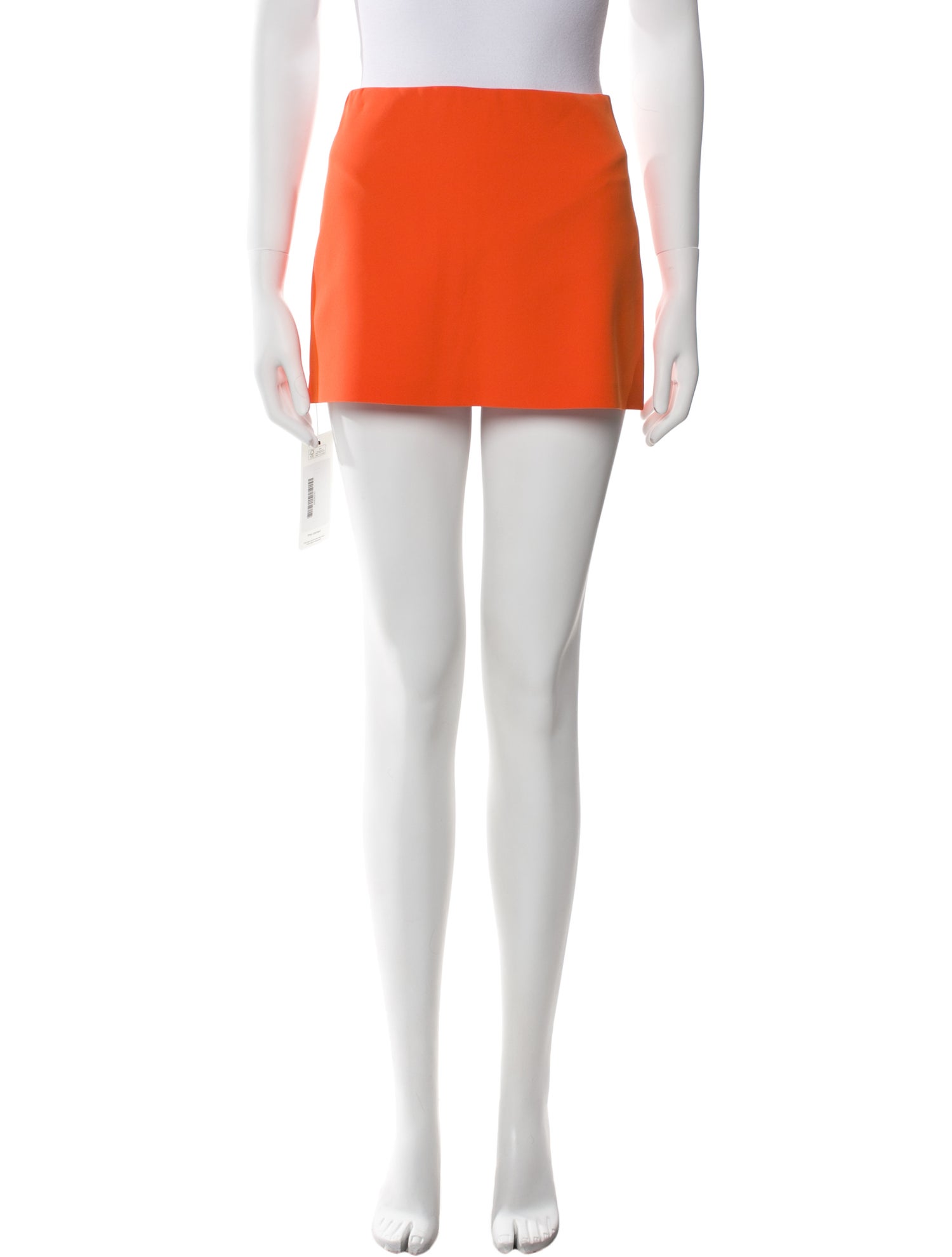 Alice + Olivia Pleated Accents Mini Skirt