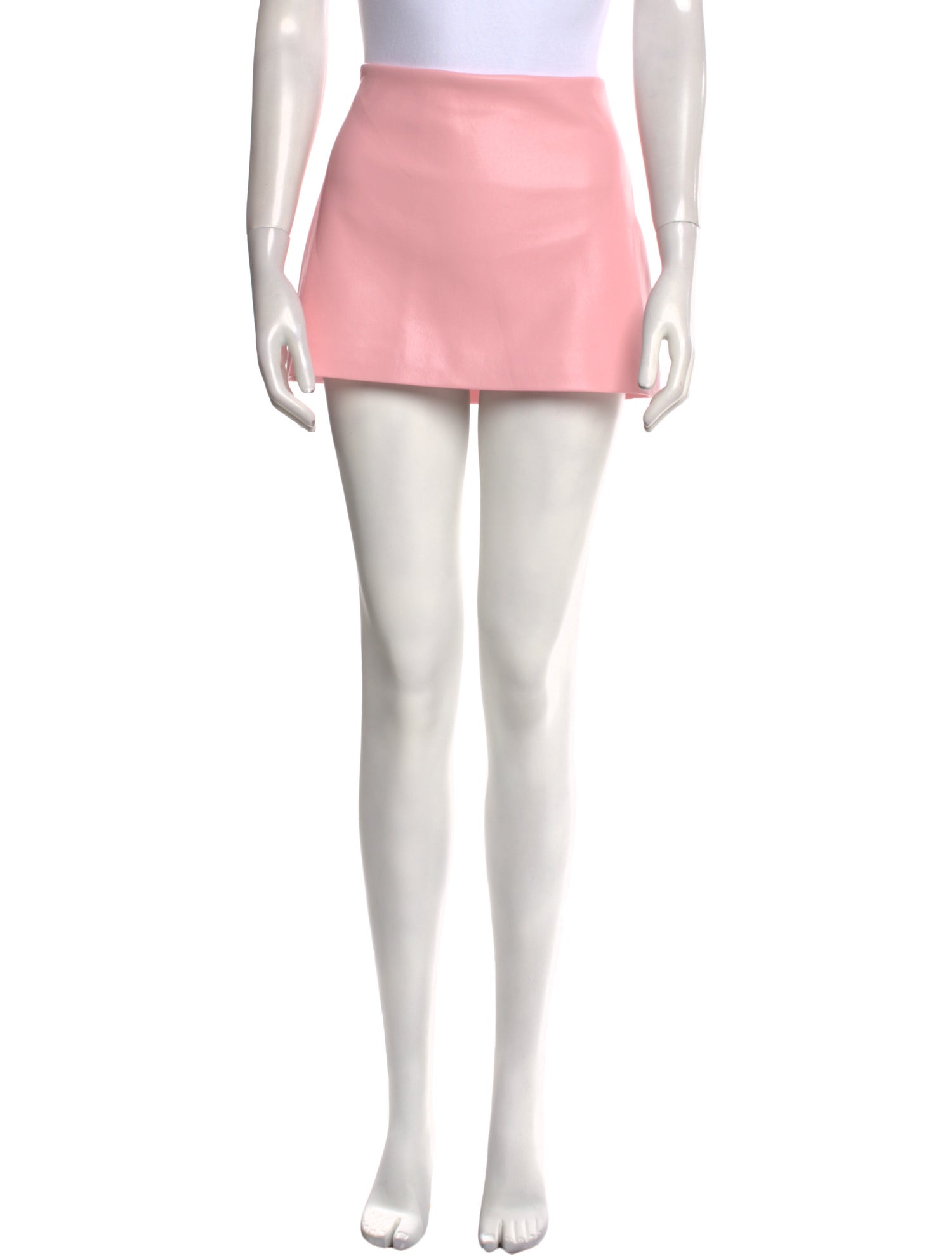 Alice + Olivia Pleated Accents Mini Skirt