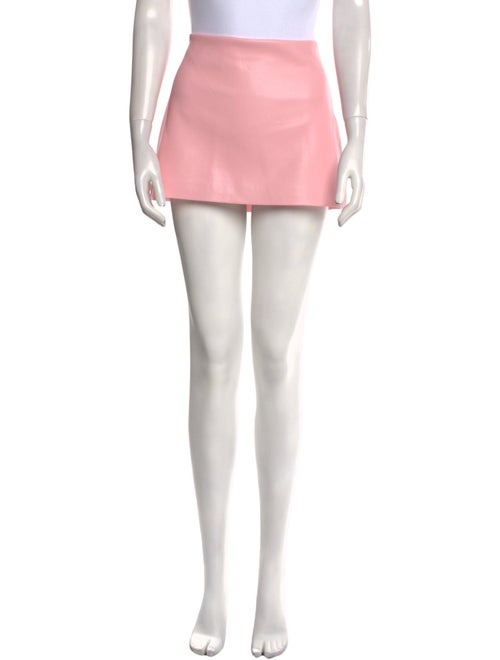 Alice + Olivia Pleated Accents Mini Skirt