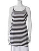Alice + Olivia Striped Scoop Neck Top
