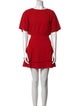 Alice + Olivia Bateau Neckline Mini Dress