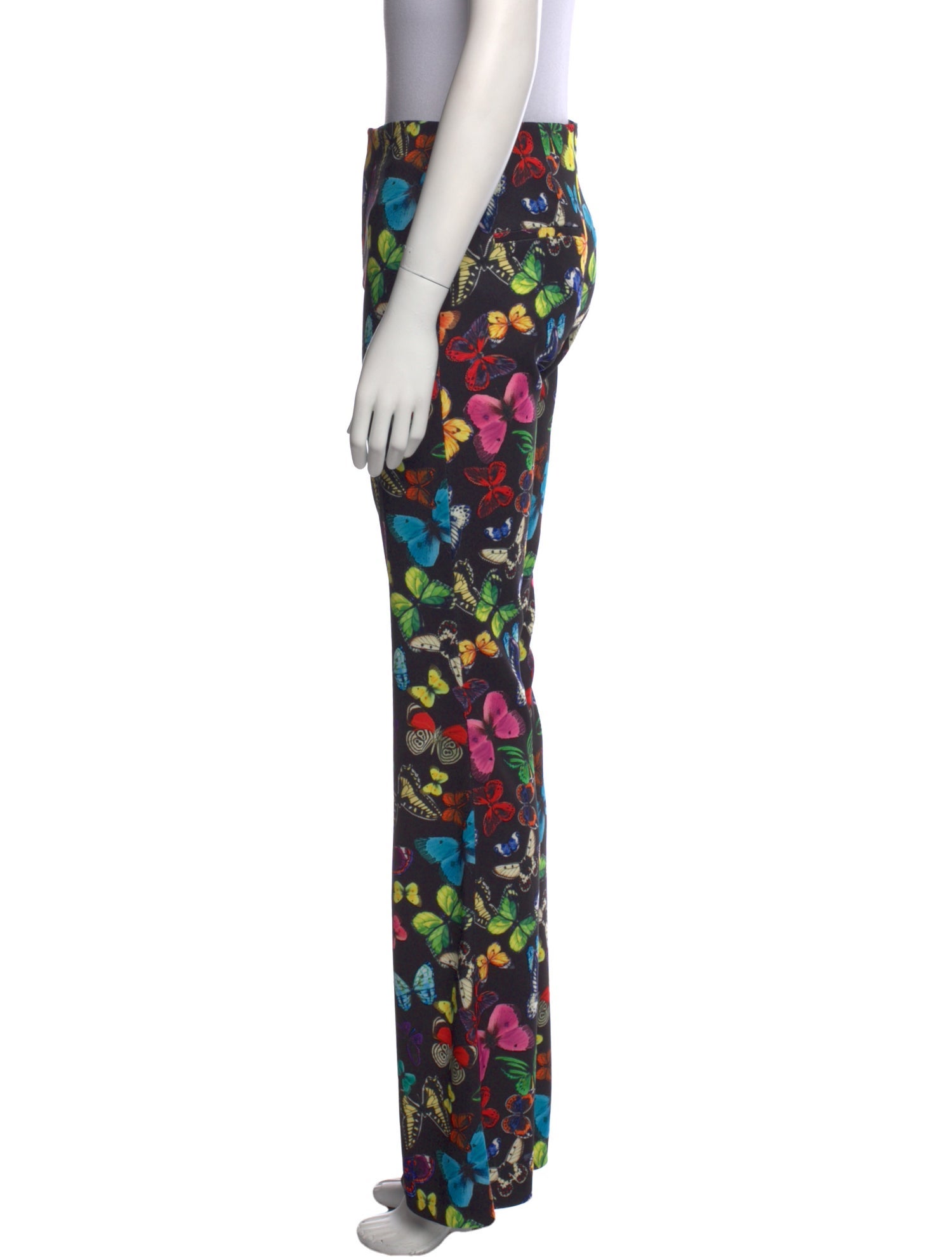 Alice + Olivia Floral Print Wide Leg Pants