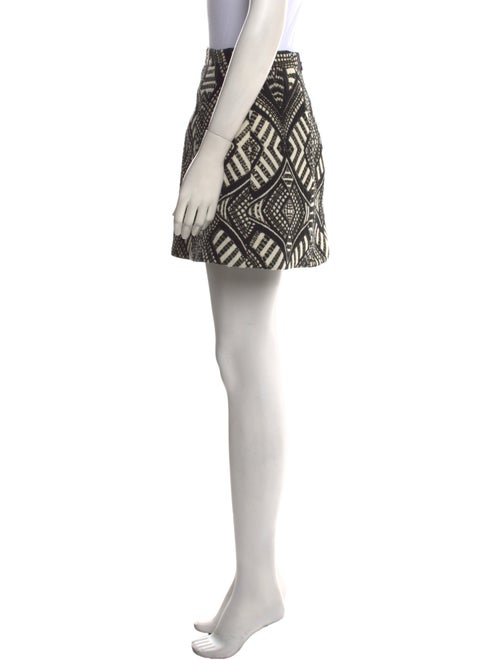 Alice + Olivia Printed Mini Skirt