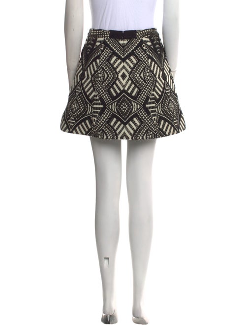Alice + Olivia Printed Mini Skirt