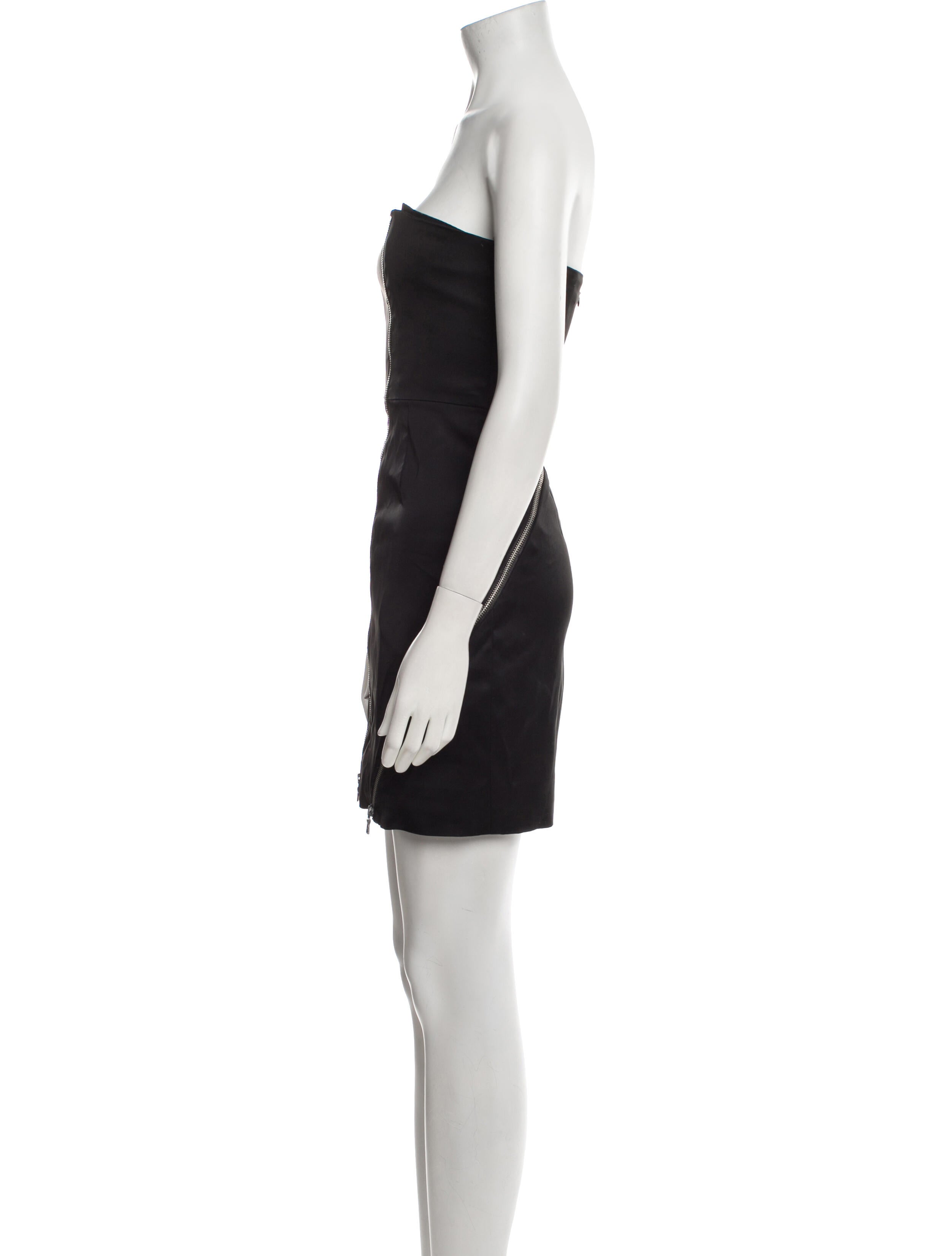 Alice + Olivia Strapless Mini Dress