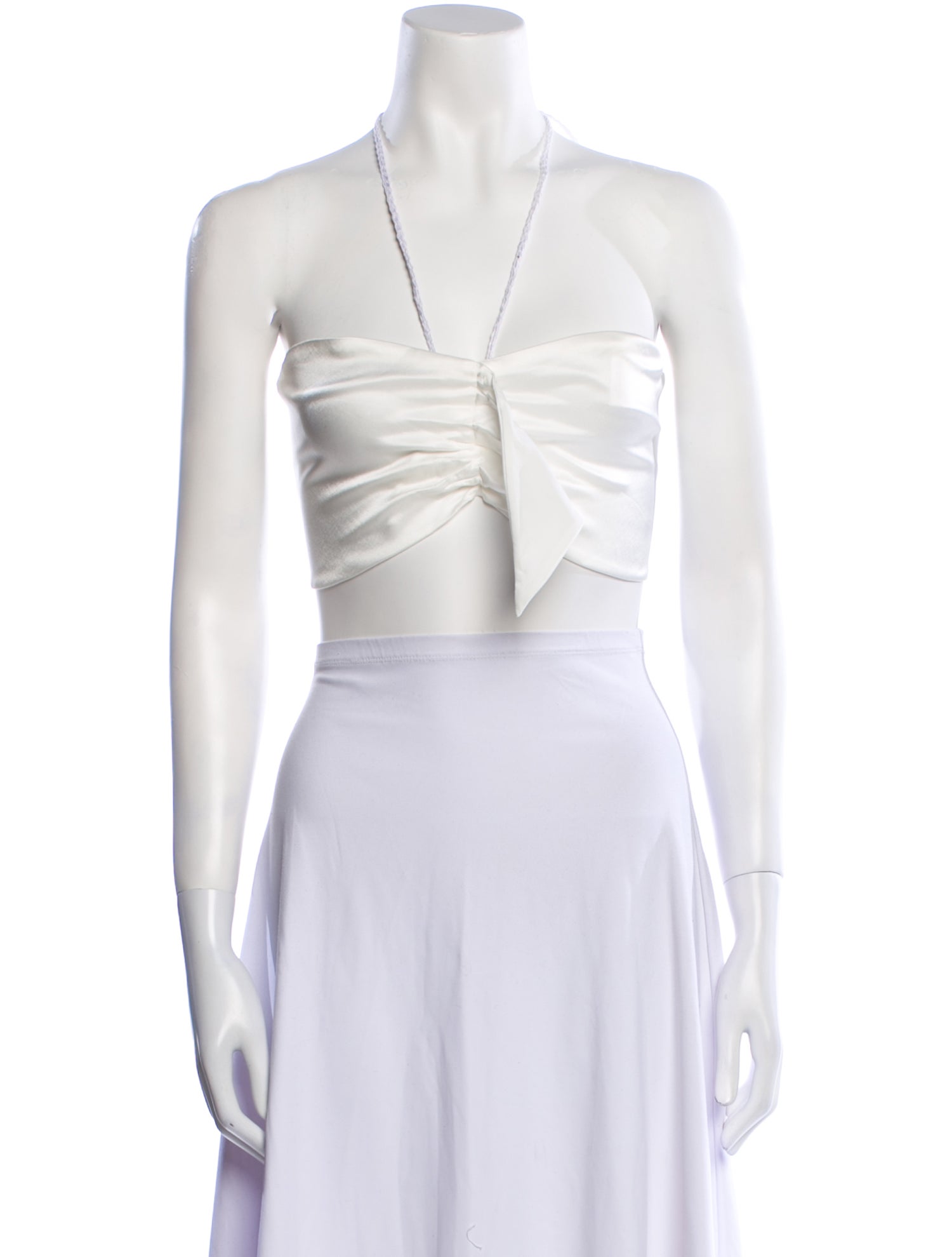 Alice + Olivia Halterneck Sleeveless Crop Top w/ Tags