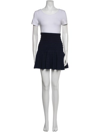 Alice + Olivia Pom-Pom Embellishments Skirt Set