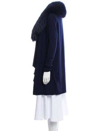 Alice + Olivia Wool Open Front Sweater