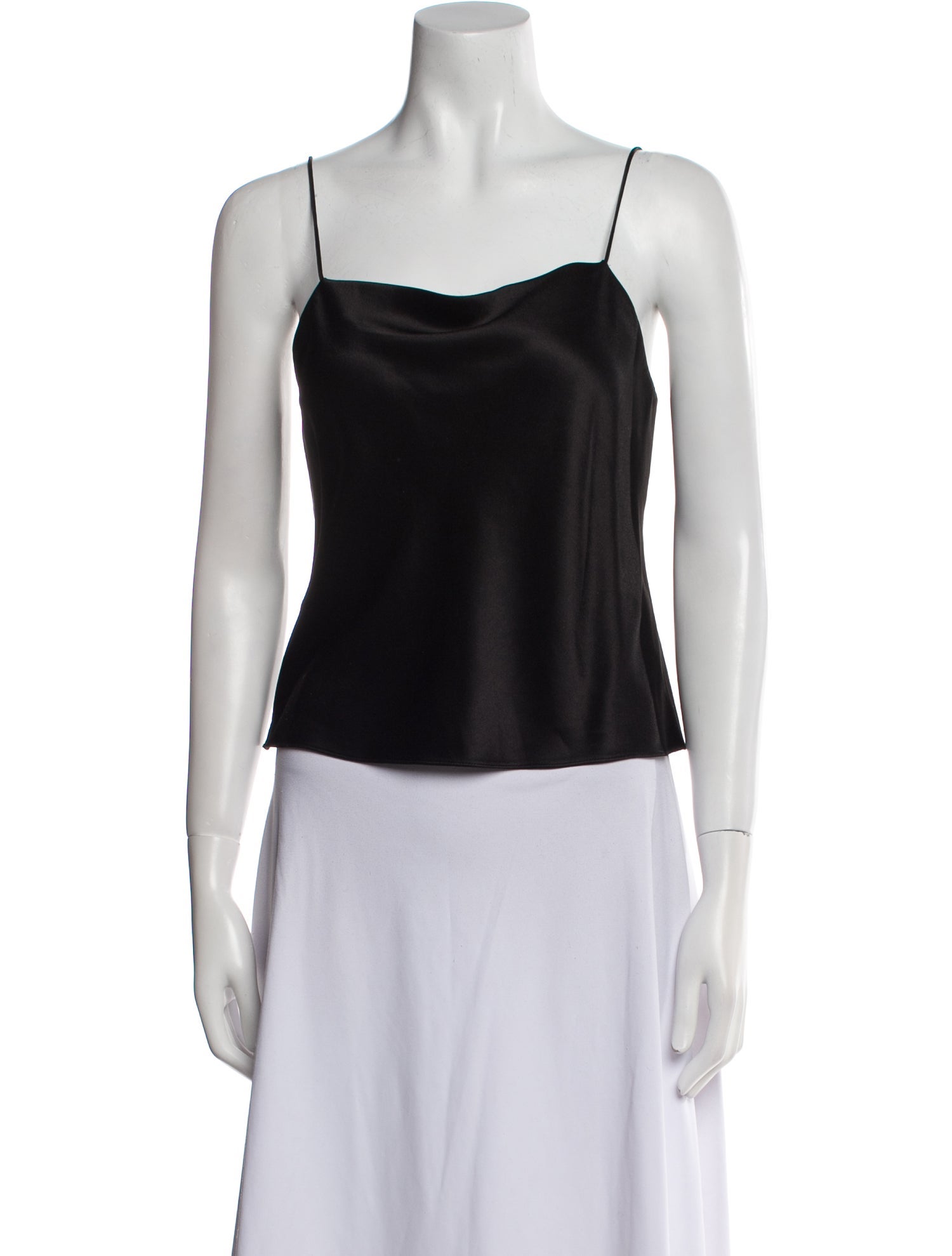 Alice + Olivia Square Neckline Sleeveless Crop Top