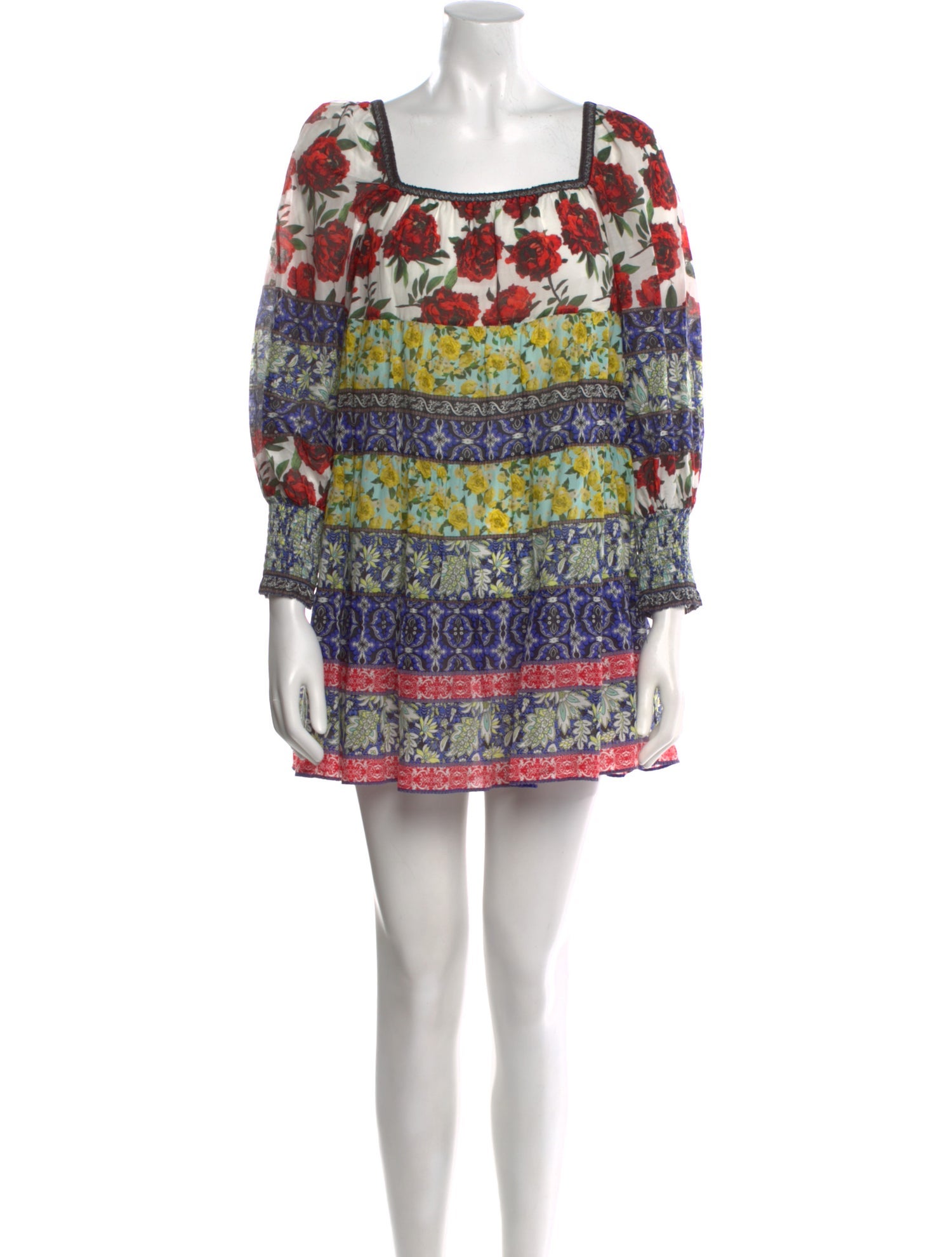 Alice + Olivia Printed Mini Dress