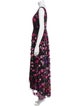 Alice + Olivia Floral Print Long Dress