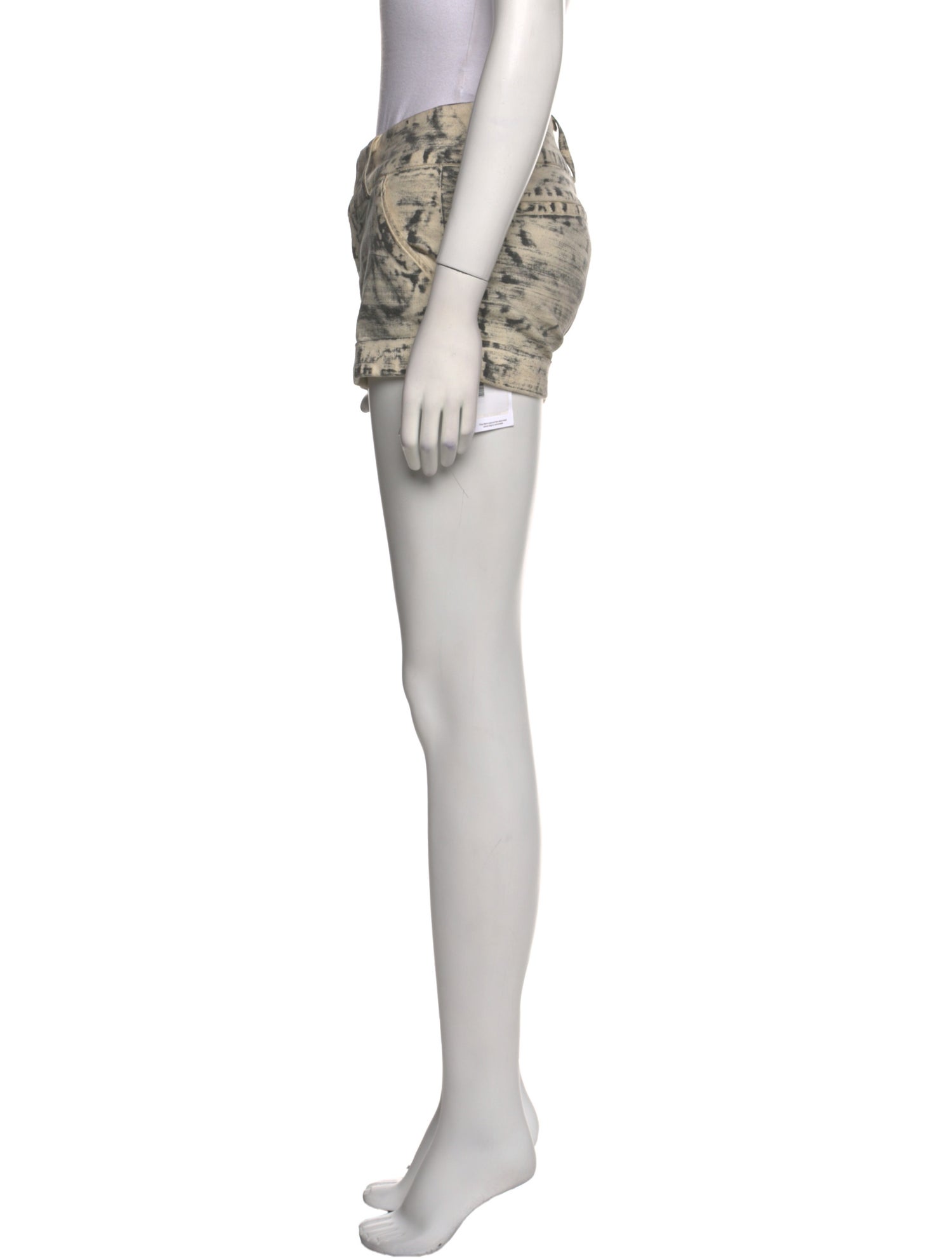 Alice + Olivia Printed Mini Shorts