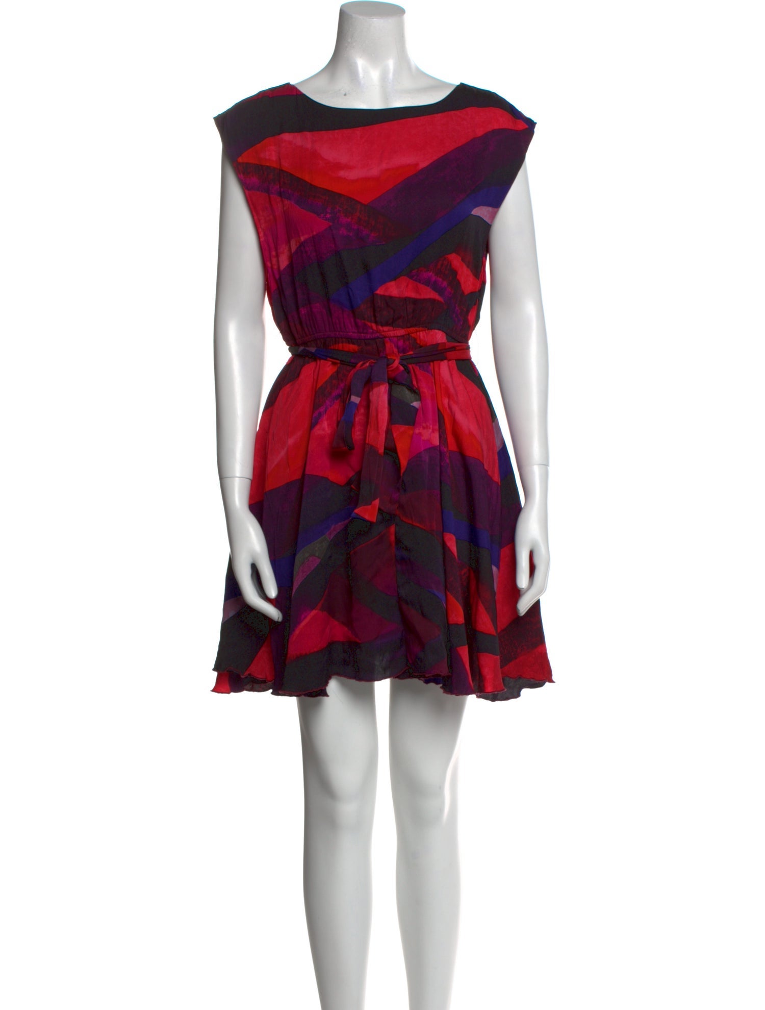 Alice + Olivia Silk Mini Dress