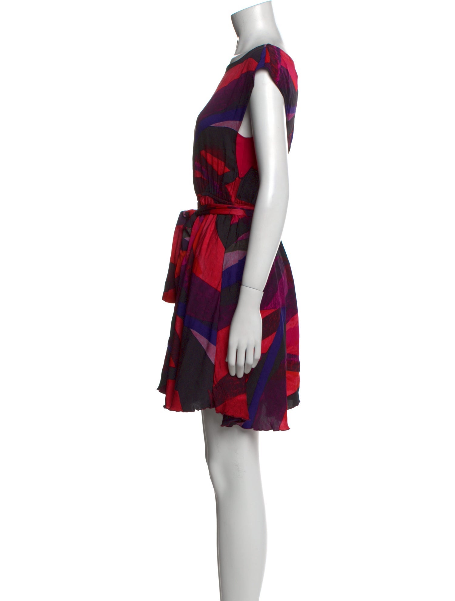 Alice + Olivia Silk Mini Dress