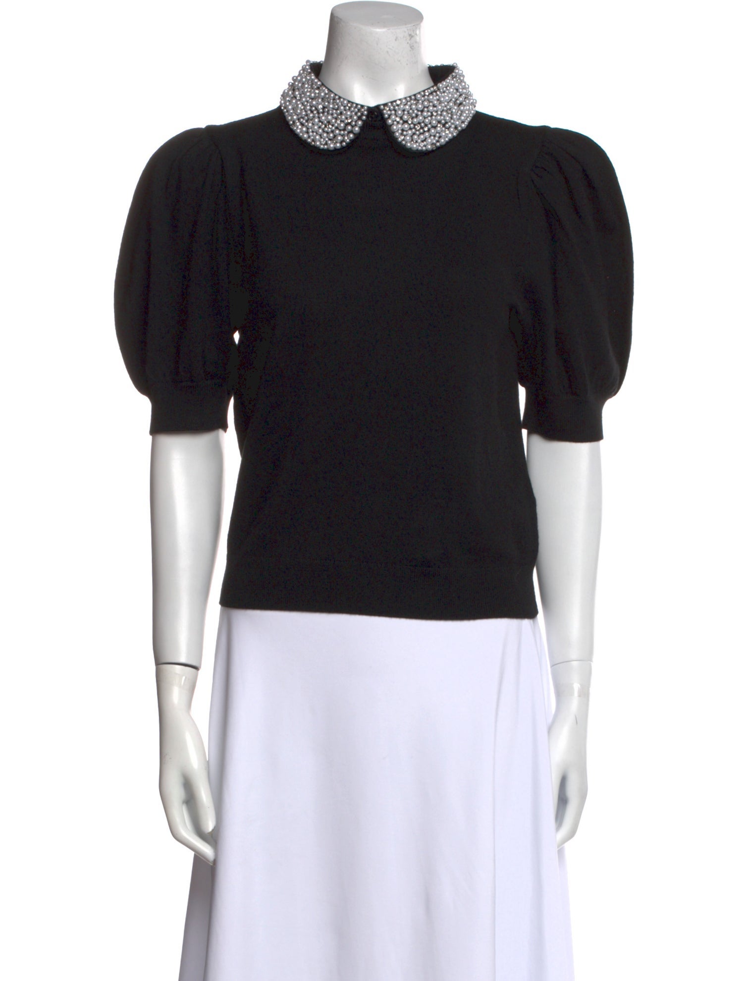 Alice + Olivia Wool Crew Neck Top