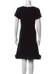 Alice + Olivia V-Neck Knee-Length Dress
