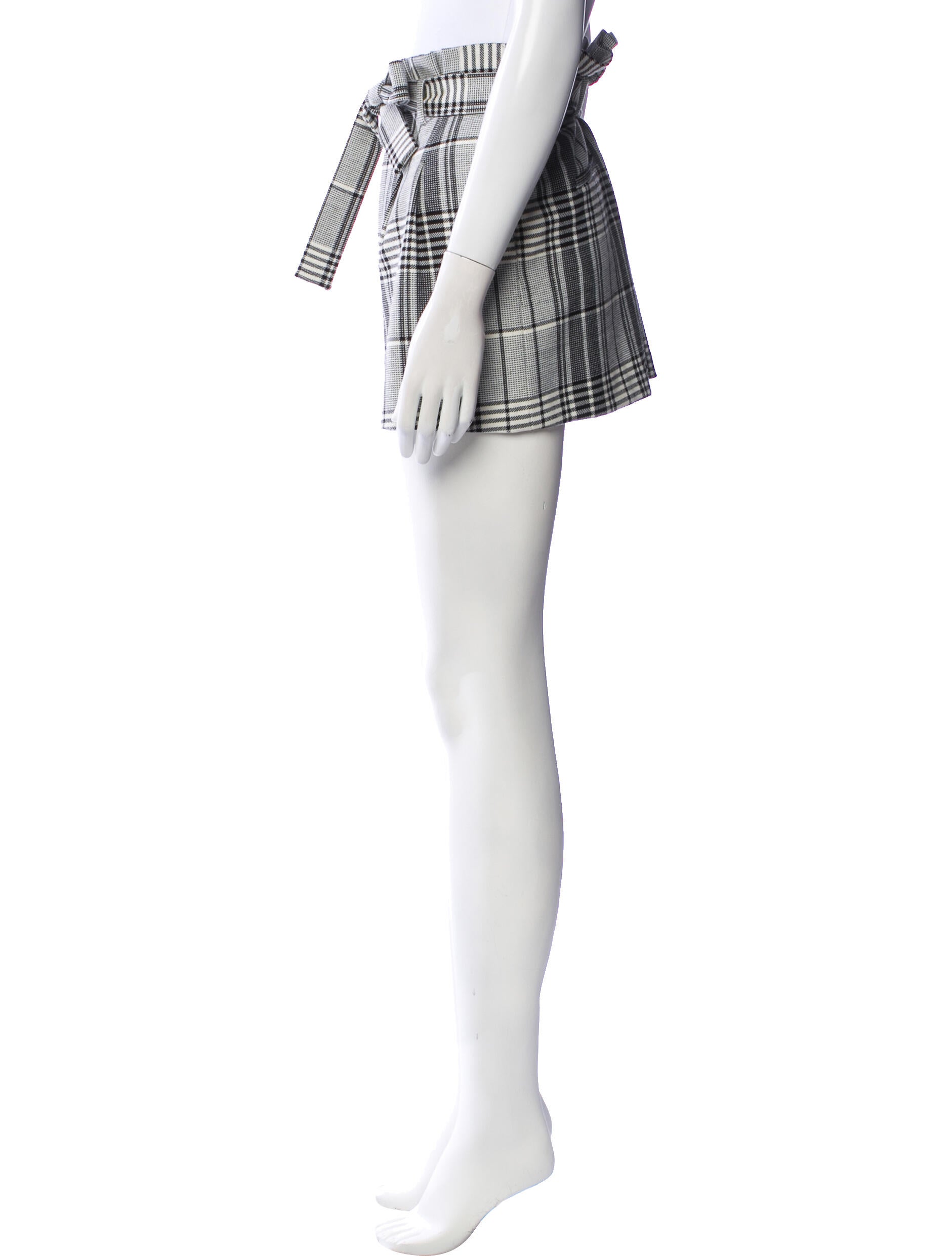 Alice + Olivia Striped Mini Shorts