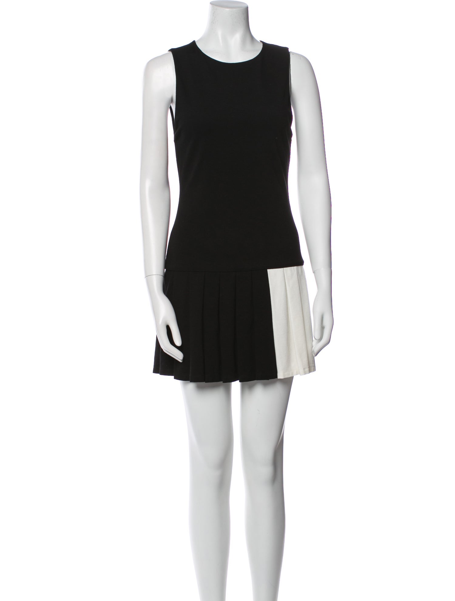 Alice + Olivia Crew Neck Mini Dress