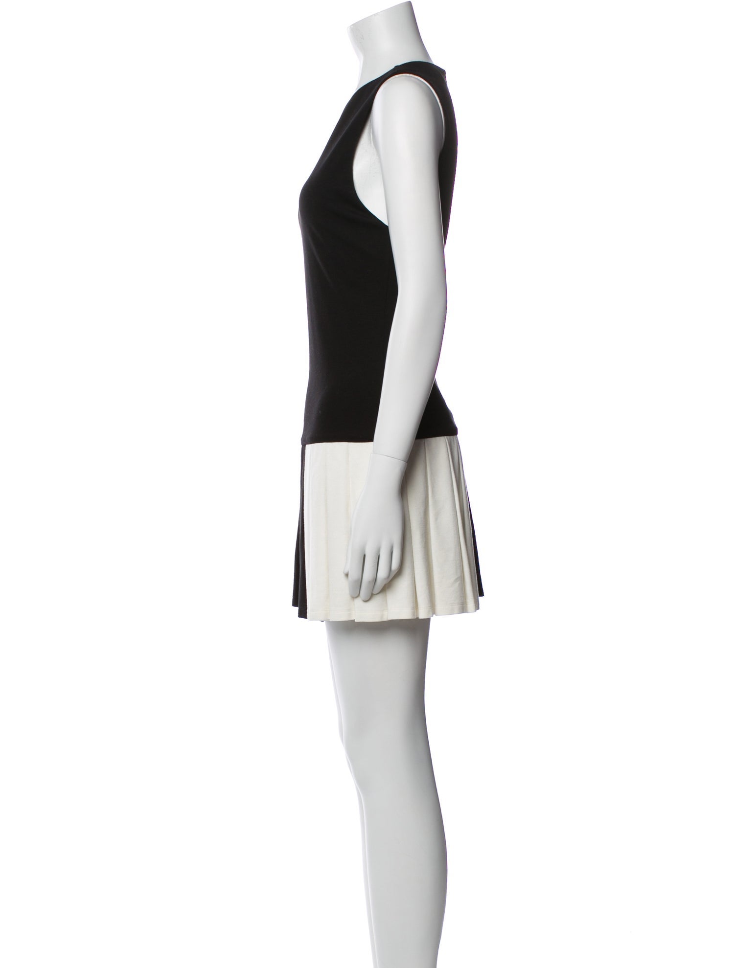 Alice + Olivia Crew Neck Mini Dress