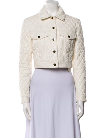 Alice + Olivia Faux Leather Denim Jacket