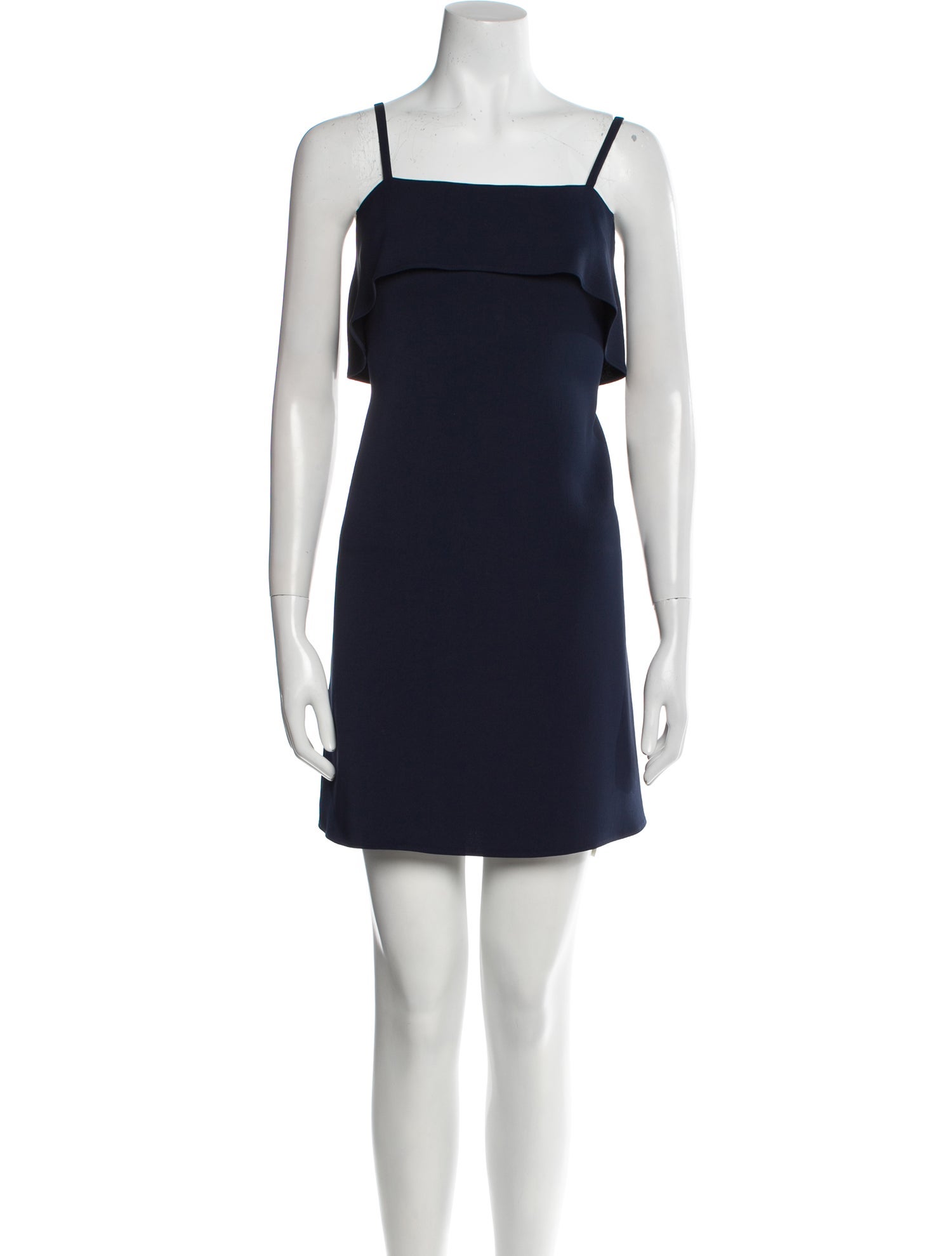 Alice + Olivia Square Neckline Mini Dress