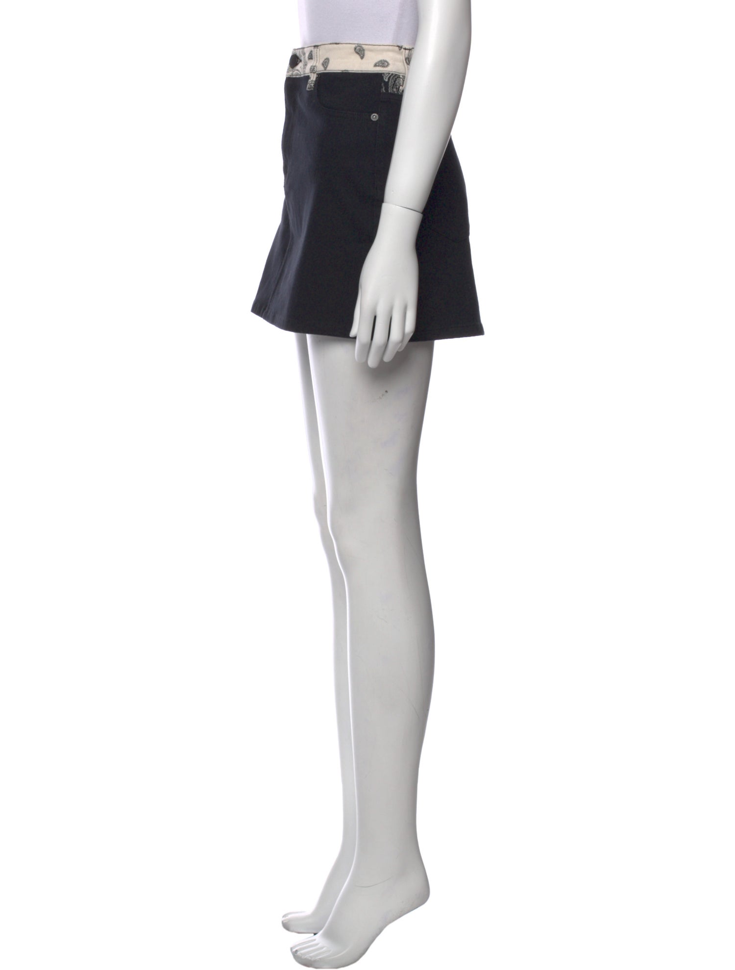 Alice + Olivia Crystal Embellishments Mini Skirt