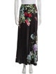 Alice + Olivia Floral Print Long Skirt