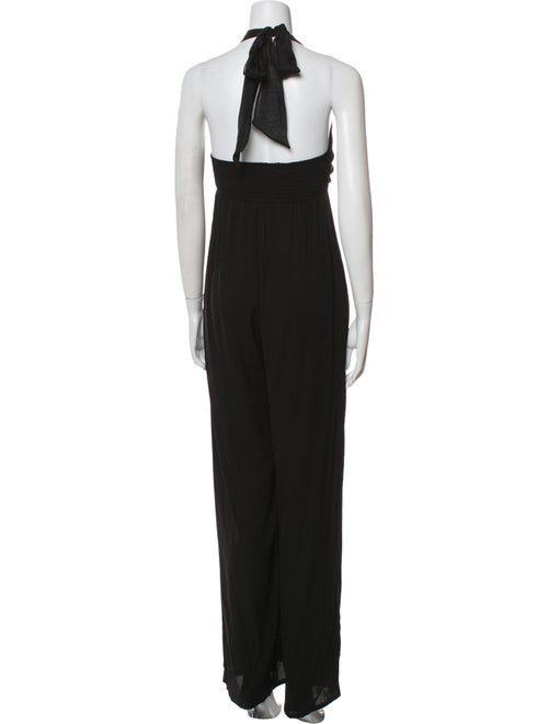 Alice + Olivia Silk Halterneck Jumpsuit