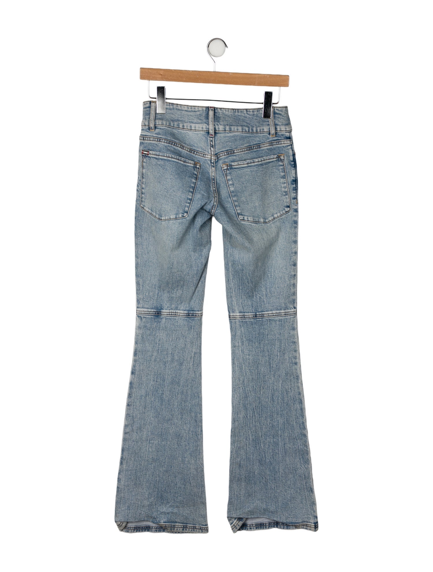 Alice + Olivia Mid-Rise Wide Leg Jeans