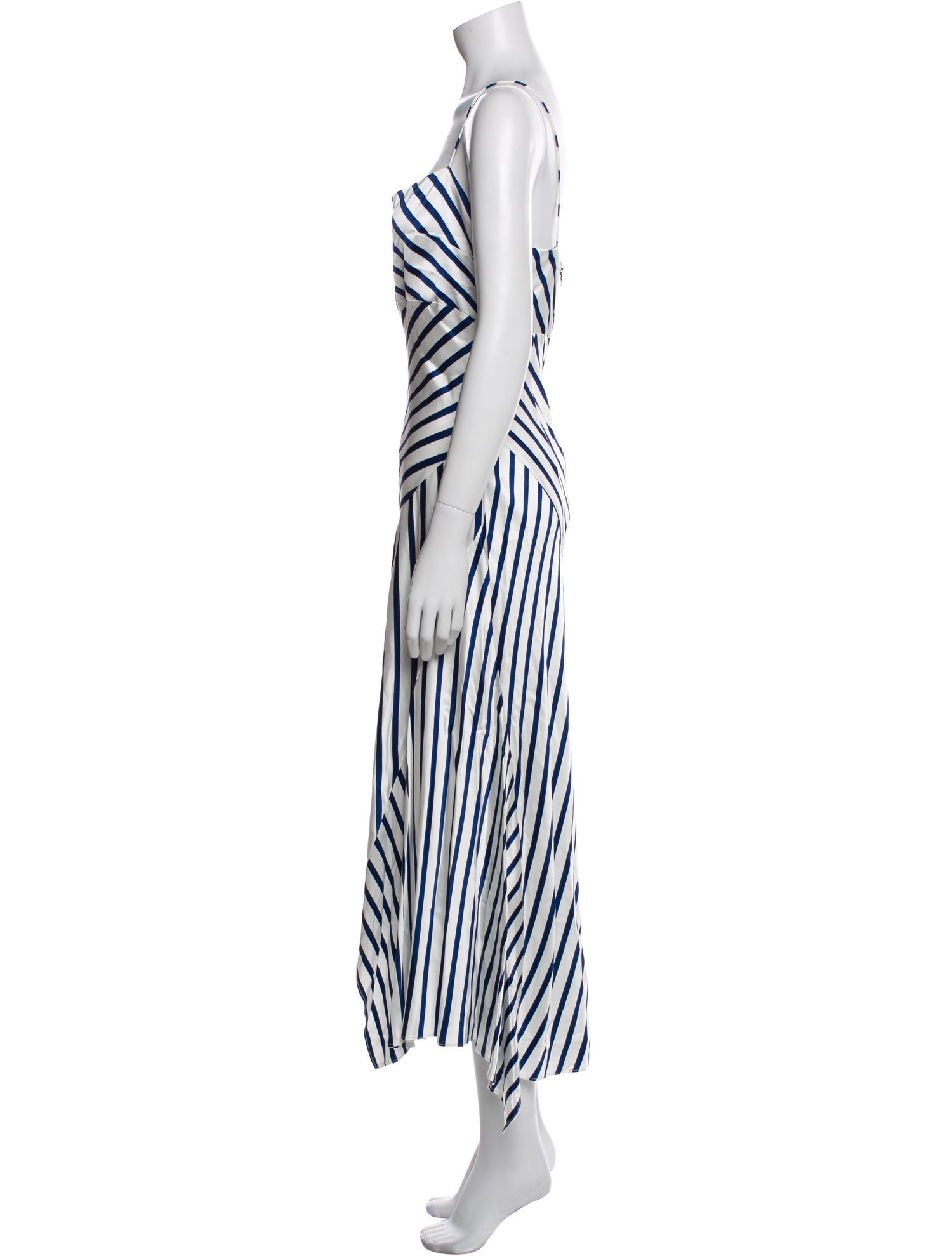 Alice + Olivia Striped Long Dress w/ Tags