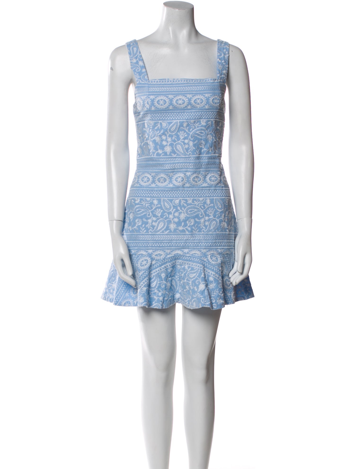 Alice + Olivia Printed Mini Dress w/ Tags