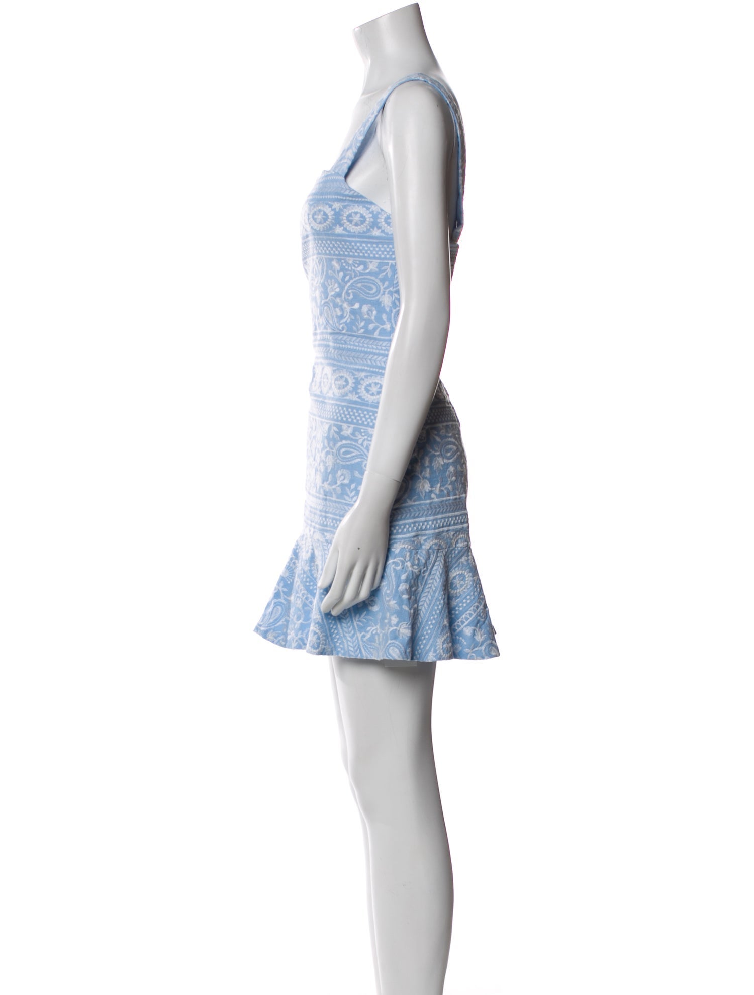 Alice + Olivia Printed Mini Dress w/ Tags