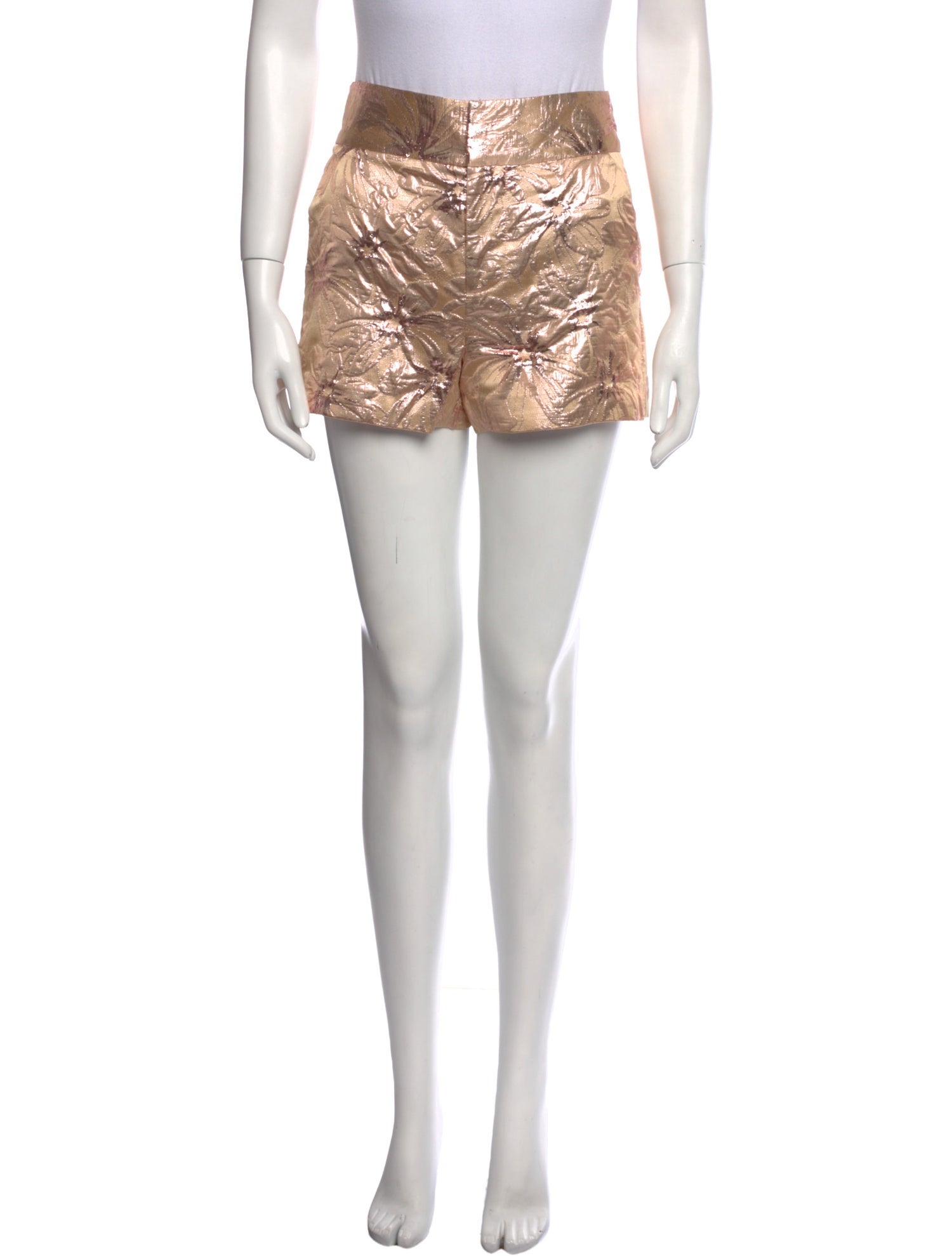 Alice + Olivia Floral Print Mini Shorts w/ Tags