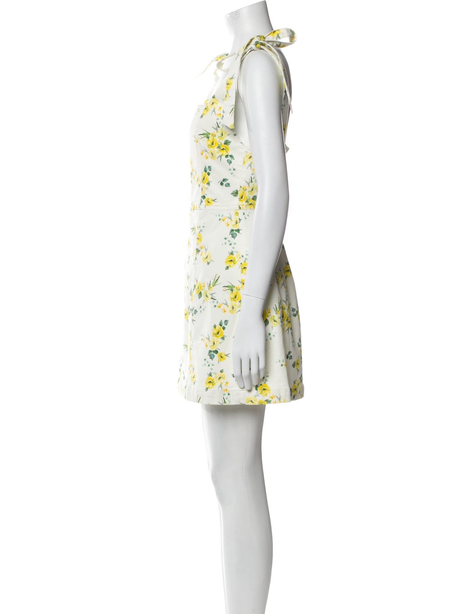 Alice + Olivia Floral Print Mini Dress w/ Tags