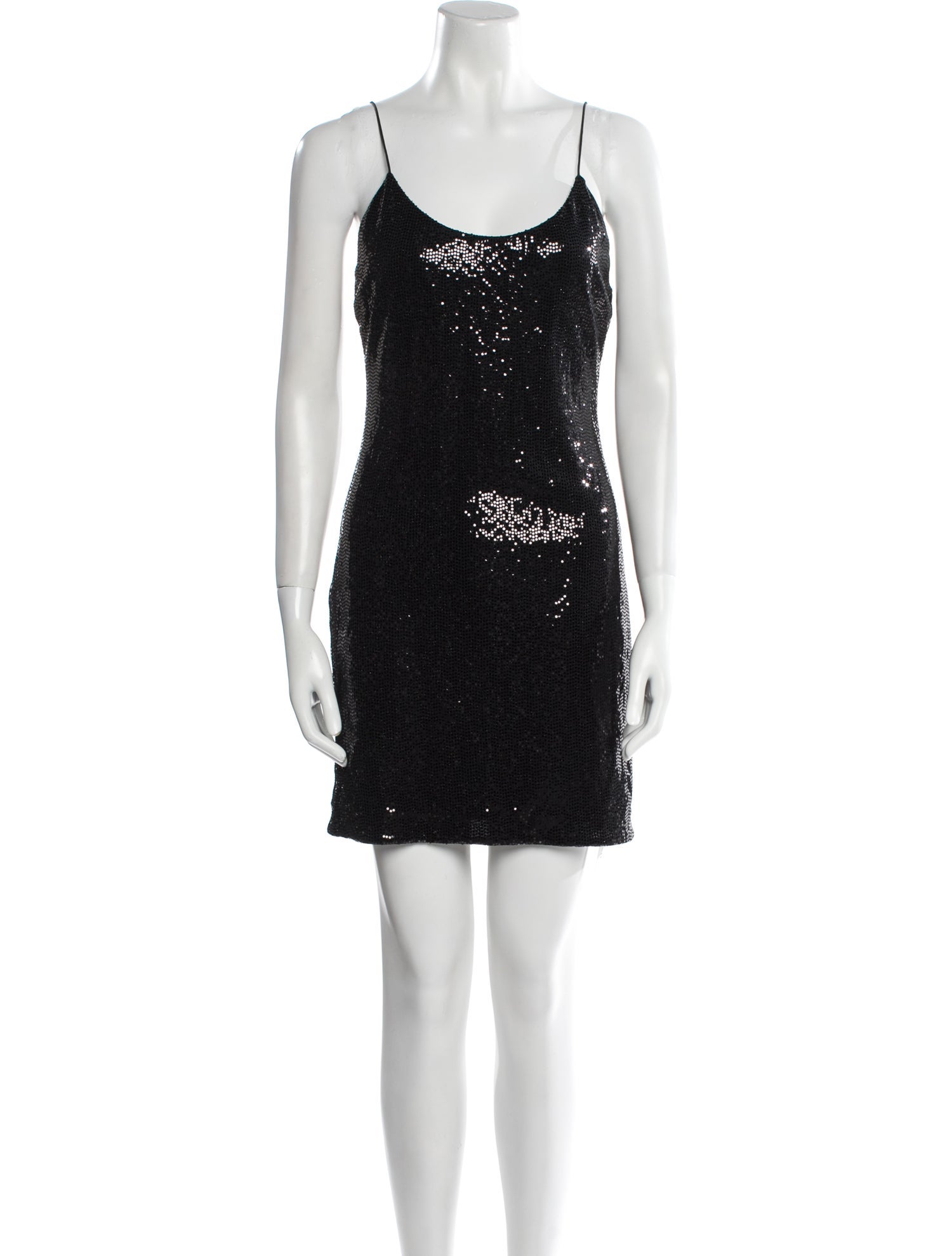 Alice + Olivia Scoop Neck Mini Dress