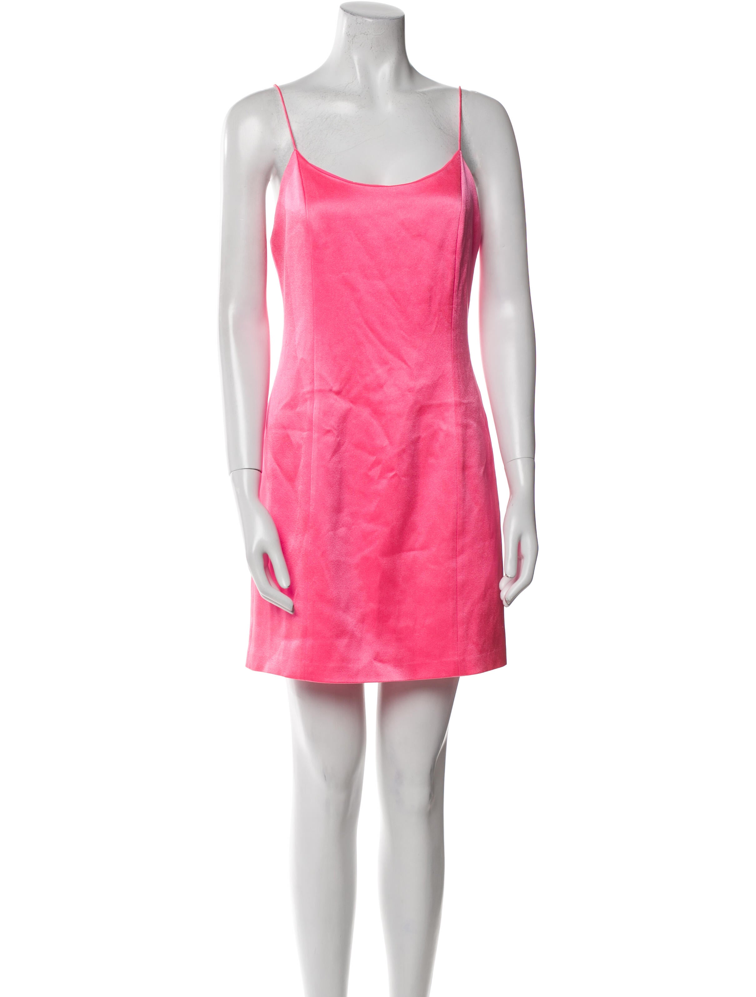 Alice + Olivia Satin Mini Dress