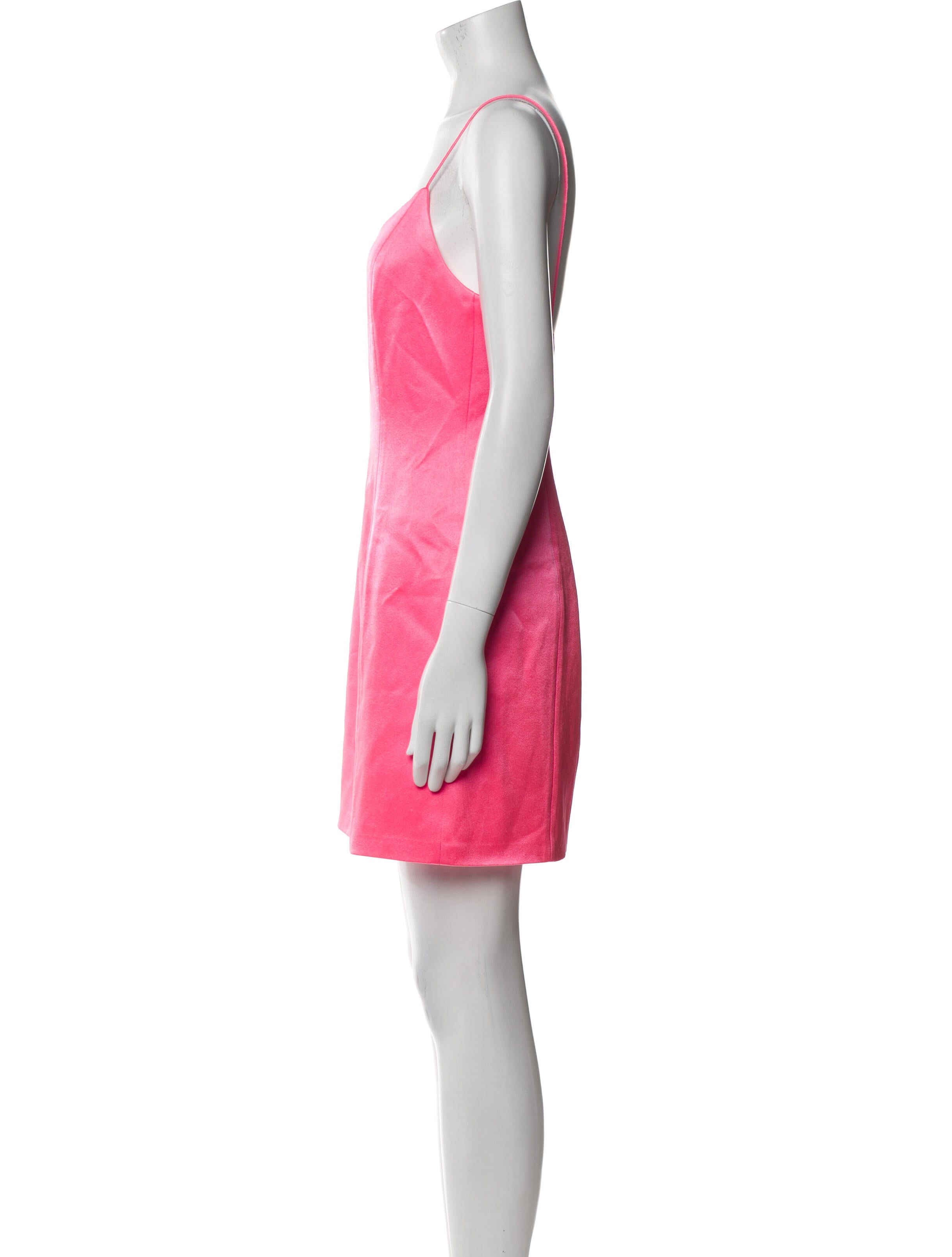 Alice + Olivia Satin Mini Dress