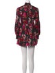 Alice + Olivia Floral Print Mini Dress