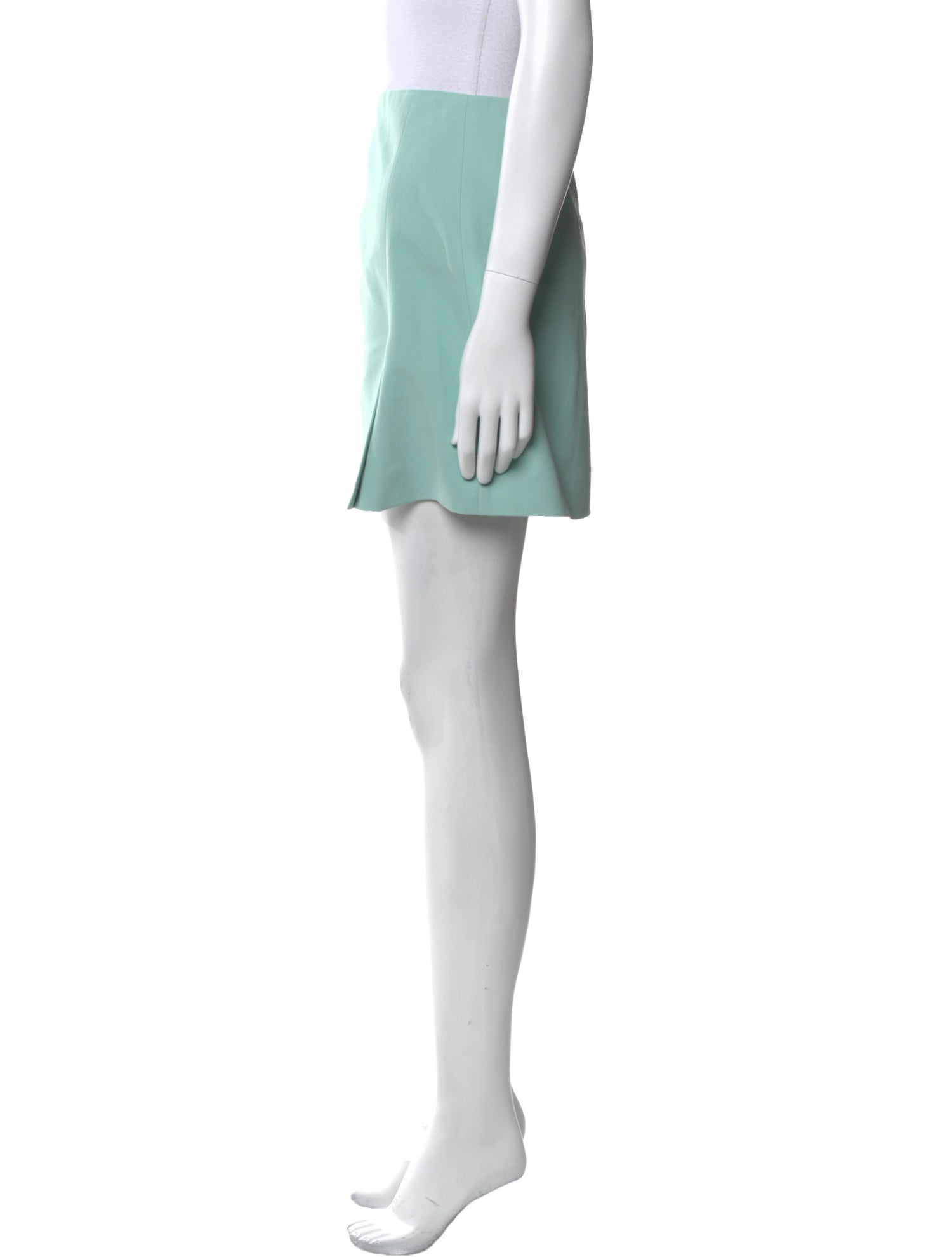 Alice + Olivia Pleated Accents Mini Skirt w/ Tags