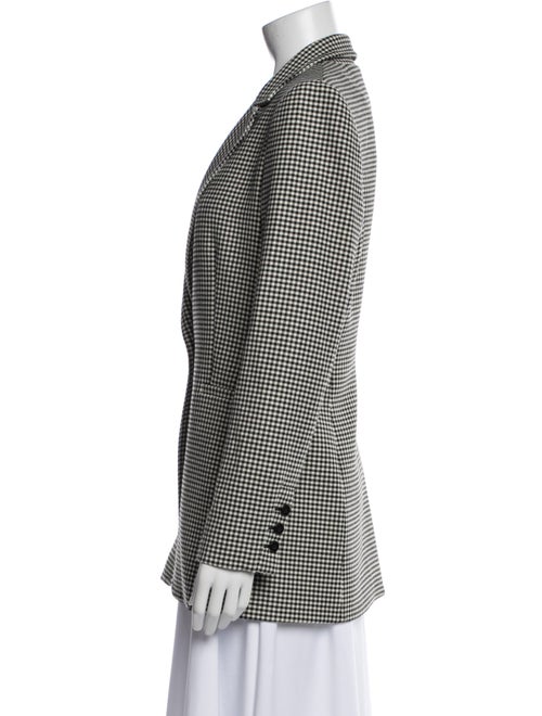 Alice + Olivia Plaid Print Blazer