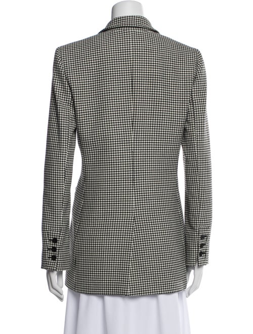 Alice + Olivia Plaid Print Blazer