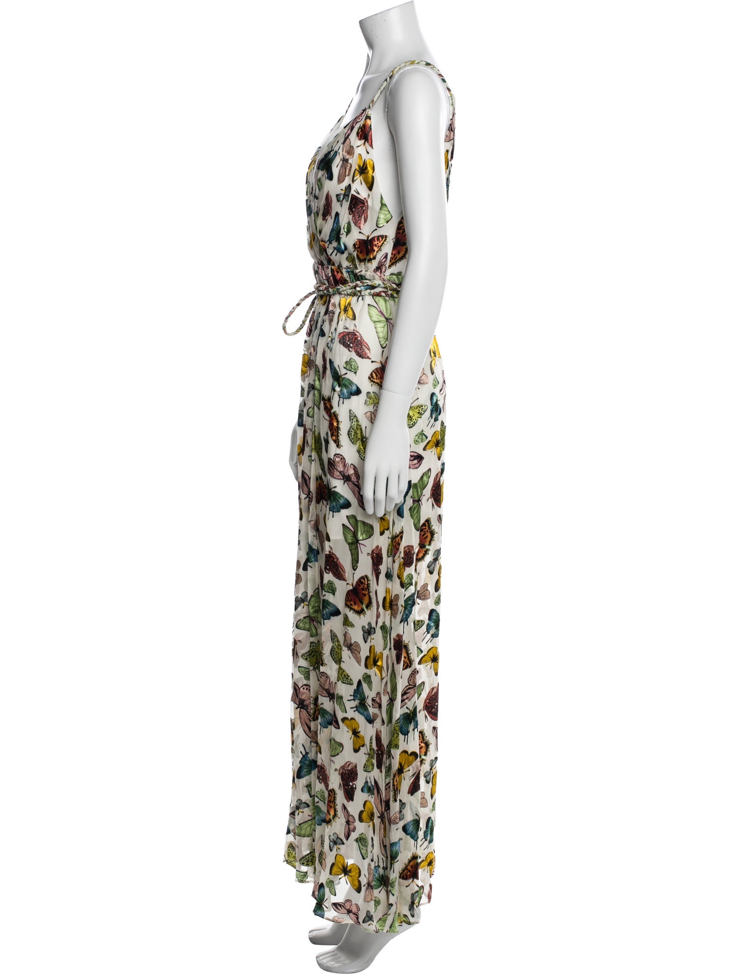 Alice + Olivia Printed Long Dress w/ Tags