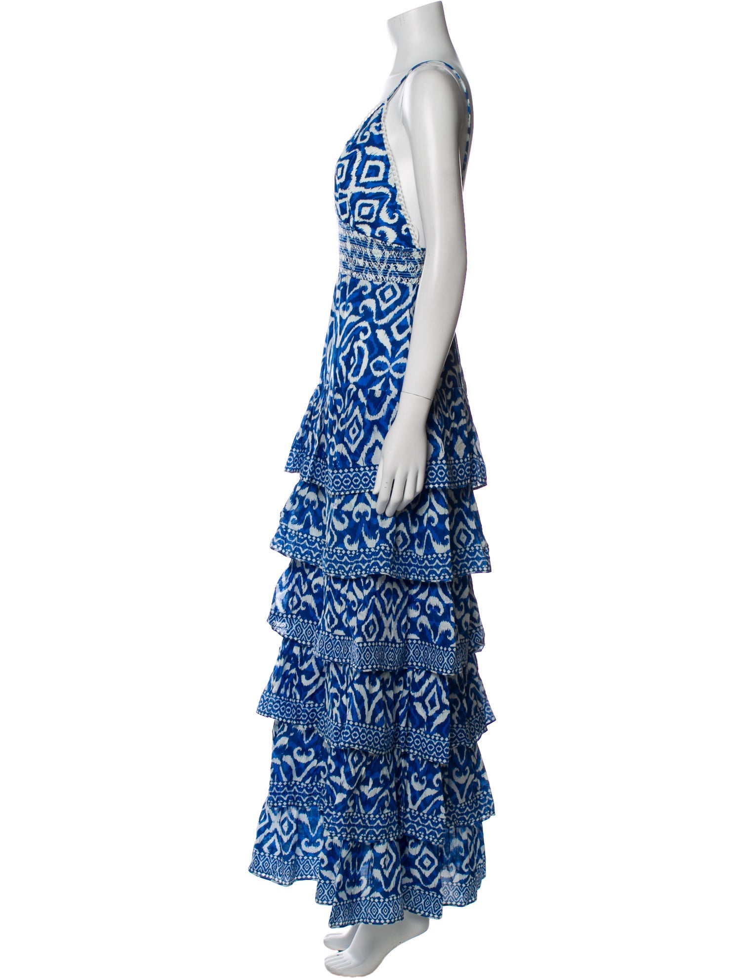 Alice + Olivia Printed Long Dress w/ Tags
