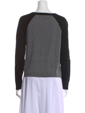 Alice + Olivia Wool Graphic Print Sweater