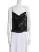 Alice + Olivia Cowl Neck Sleeveless Top