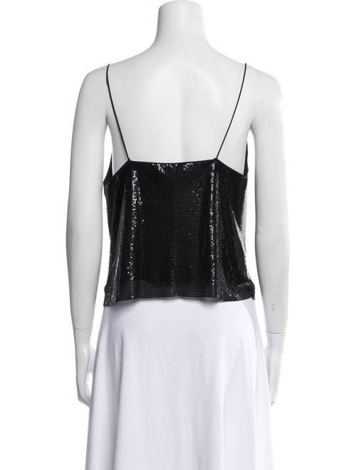 Alice + Olivia Cowl Neck Sleeveless Top
