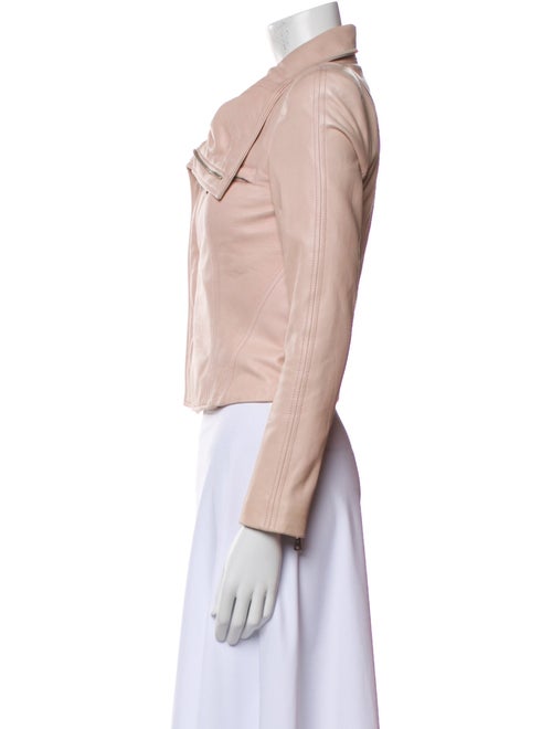 Alice + Olivia Leather Biker Jacket