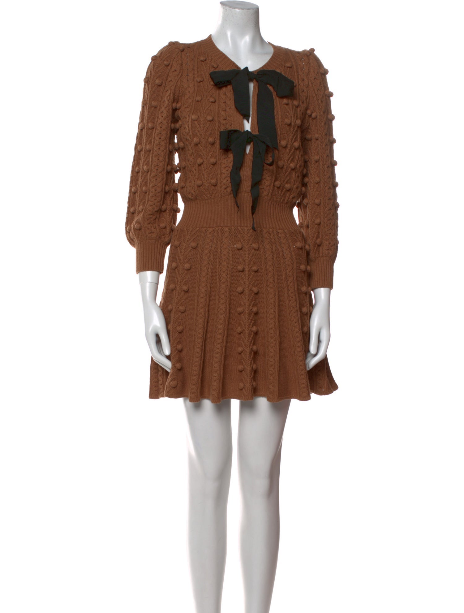 Alice + Olivia V-Neck Mini Dress