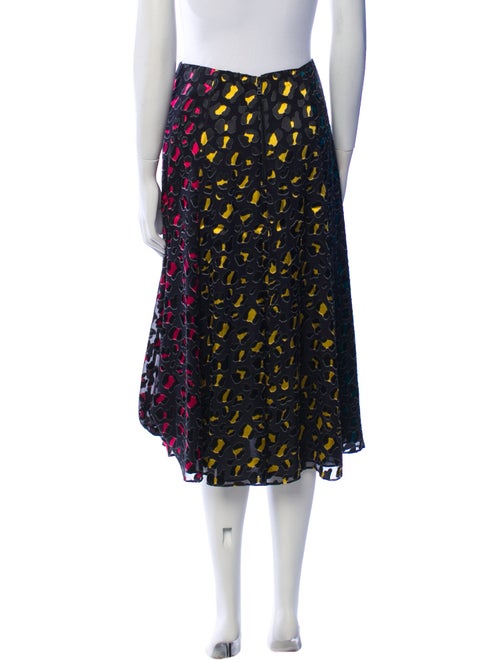 Alice + Olivia Printed Midi Length Skirt